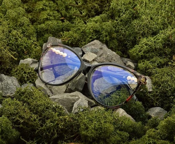 Okulary damskie z filtrem BLUE LIGHT do komputera zerówki EST-107K