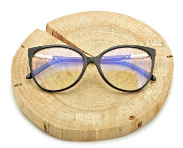 Okulary damskie z filtrem BLUE LIGHT do komputera zerówki EST-108K-1 Estillo