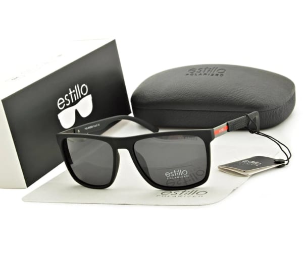 Przeciwsłoneczne męskie okulary z polaryzacją EST-407-1M Estillo