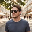 Przeciwsłoneczne męskie okulary z polaryzacją EST-407-1M Estillo