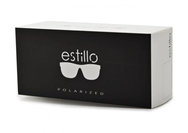 Przeciwsłoneczne czarne męskie okulary z polaryzacją EST-408-1 Estillo