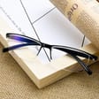 Korekcyjne okulary PLUSY moc: +4 z filtrem BLUE LIGHT do komputera i czytania ST313