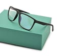 Okulary Nerd z filtrem światła niebieskiego do komputera zerówki R-BL-1636K