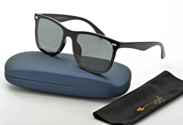 Okulary Pełne czarne przeciwsłoneczne UV400 STR-1597C