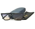 Szerokie damskie okulary przeciwsłoneczne Exclusive kocie CO-384