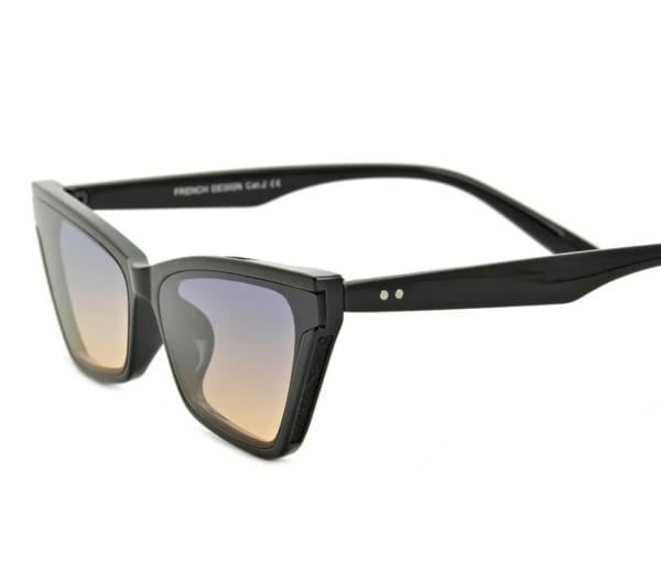 Szerokie damskie okulary przeciwsłoneczne Exclusive kocie CO-384