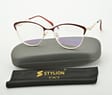 Plusy +3.50 damskie okulary do czytania korekcyjne z antyrefleksem ST317AR