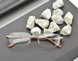 Plusy +1.00 okulary bezramkowe do czytania korekcyjne ST323A
