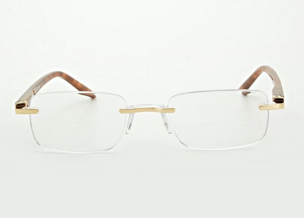 Plusy +2.50 okulary bezramkowe do czytania korekcyjne ST323A