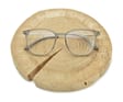 Plusy +1.50 szare okulary do czytania kwadratowe korekcyjne ST322