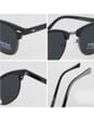 Okulary przeciwsłoneczne półramki z polaryzacją Unisex POL-5060B