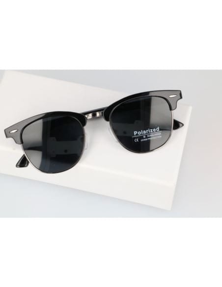 Okulary przeciwsłoneczne półramki z polaryzacją Unisex POL-5060B