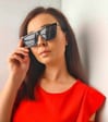 Damskie okulary przeciwsłoneczne z polaryzacją kocie EST-12