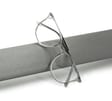 Plusy +1.25 szare okulary do czytania kwadratowe korekcyjne ST322