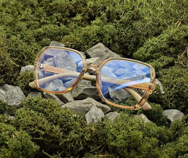 Damskie okulary zerówki do komputera BLF filtr EST-116K-15 Estillo