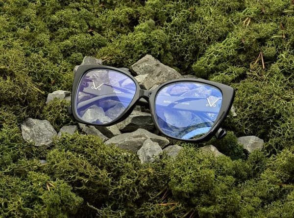Damskie kocie okulary zerówki do komputera BLF filtr EST-114K-1 Estillo