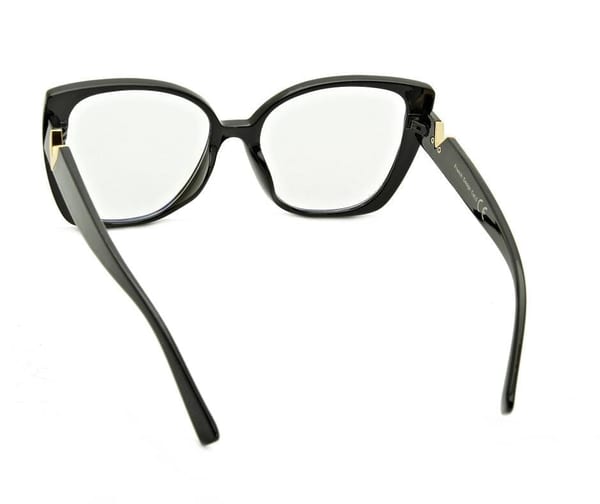 Damskie kocie okulary zerówki do komputera BLF filtr EST-114K-1 Estillo