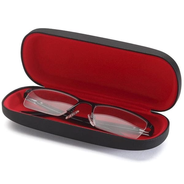 ZESTAW 8 PRODUKTÓW - 4x Etui na okulary + 4x Ściereczka z mikrofibry