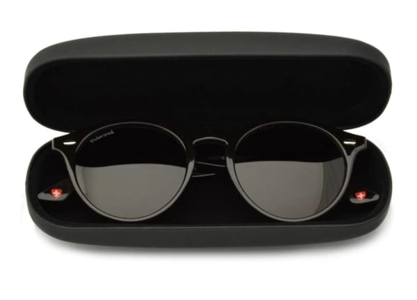 ZESTAW 8 PRODUKTÓW - 4x Etui na okulary czarne + 4x Ściereczka z mikrofibry