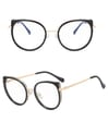 Damskie okulary zerówki do komputera BLUE LIGHT z flexami 25127