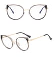 Damskie okulary zerówki do komputera BLUE LIGHT z flexami 25127F