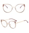 Damskie okulary zerówki do komputera BLUE LIGHT z flexami 25127G