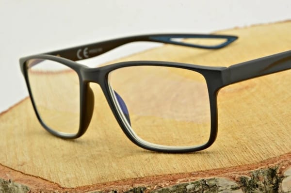 Plusy +1.00 Męskie okulary do czytania korekcyjne Blue Light + Antyrefleks ST315B