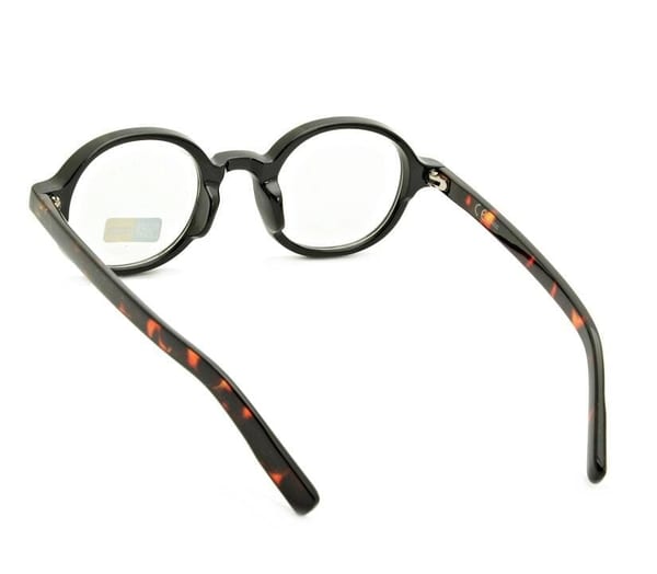 Okulary zerówki do komputera Lenonki z filtrem BLUE LIGHT SV101B czarny/panterka