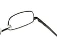 Męskie Oprawki korekcyjne zerówki okulary metalowe 639D czarne