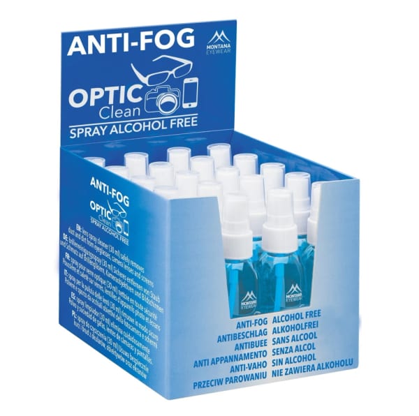 ZESTAW 6 PRODUKTÓW: 2x 30ml Płyn ANTI-FOG przeciw parowaniu + 2x Ściereczka + 2x Etui