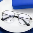 Okulary pilotki zerówki do komputera BLUE LIGHT z flexami 25140C gray/black