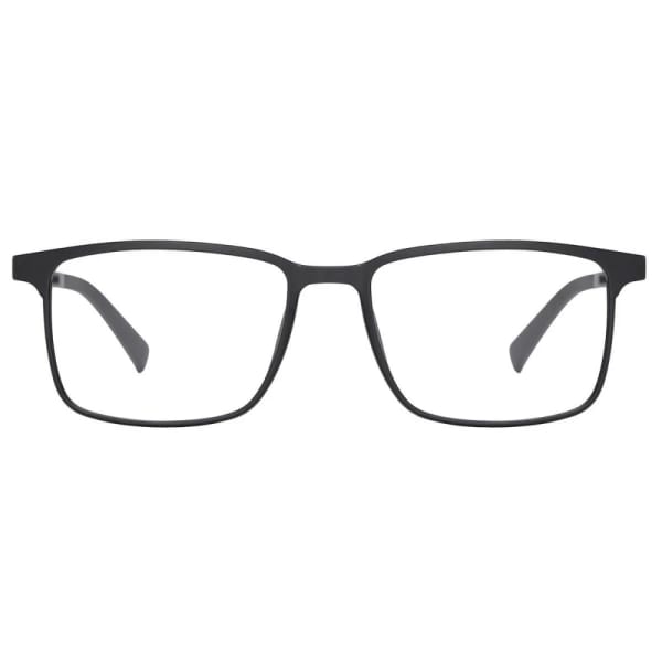 Prostokątne okulary pod korekcję z polaryzacyjną Nakładką przeciwsłoneczną na magnes CLIP-TRC-191-1