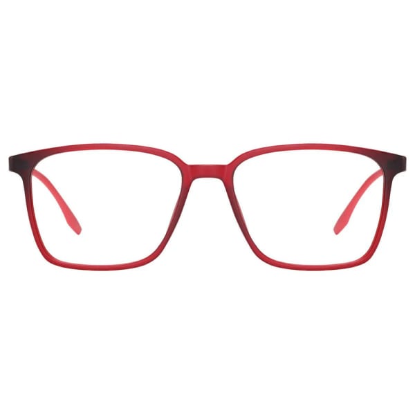 Prostokątne okulary pod korekcję z polaryzacyjną Nakładką przeciwsłoneczną na magnes CLIP-TRC-187C-1