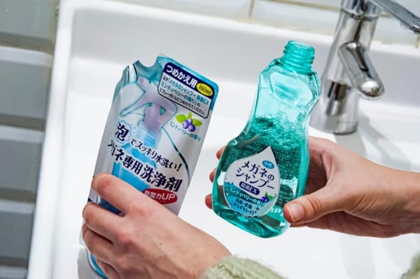 Opakowanie Uzupełniające szamponu do okularów o zapachu mięty 160ml