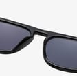 Okulary przeciwsłoneczne z filtrem UV400 pilotki STL38A brązowe + akcesoria 