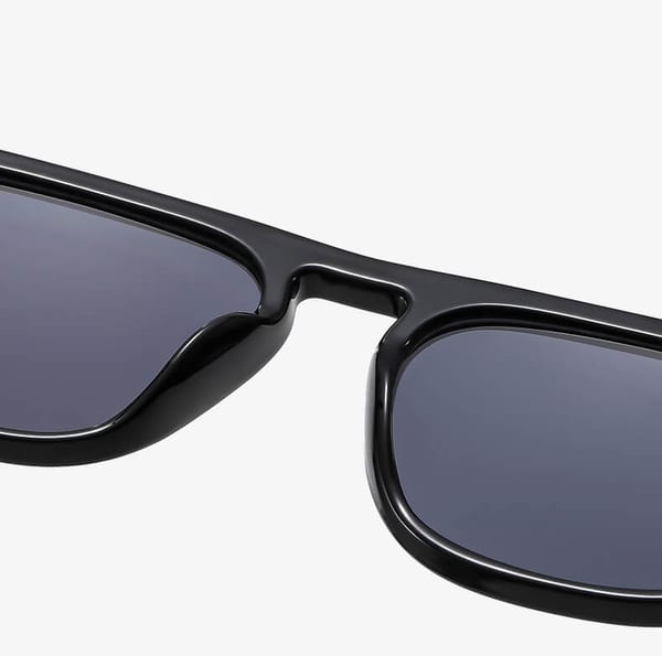 Okulary przeciwsłoneczne z filtrem UV400 pilotki STL38A brązowe + akcesoria