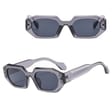 Okulary przeciwsłoneczne z filtrem UV400 STL29B szare transparentne + akcesoria    