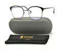 Damskie kocie okulary zerówki z antyrefleksem ST318A moc: 0.00 czarne