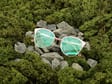 Damskie kocie okulary zerówki z antyrefleksem ST318C moc: 0.00 różowy/złoty