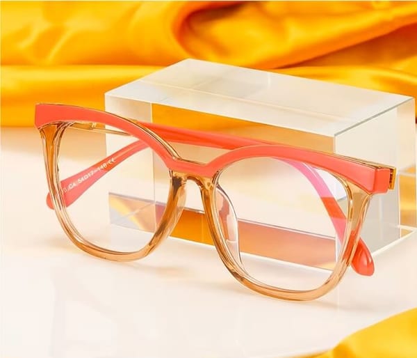 Damskie kocie oczy okulary zerówki do komputera BLUE LIGHT 25144 Czarne