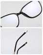 Okulary damskie kocie oczy  zerówki do komputera BLUE LIGHT 25149E