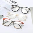 Okulary damskie kocie oczy  zerówki do komputera BLUE LIGHT 25149G
