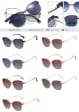 2w1 Okulary damskie do komputera + nakładka przeciwsłoneczna na magnes Clip-On 25162B panterka/złoty