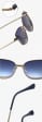 2w1 Okulary damskie do komputera + nakładka przeciwsłoneczna na magnes Clip-On 25162B panterka/złoty