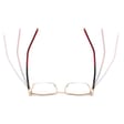 Metalowe męskie okulary zerówki z filtrem Blue Light do komputera 25141B czarne/srebrne + akcesoria