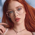 Damskie owalne okulary zerówki do komputera BLUE LIGHT na teleskopach 25155D Brązowy/Złoty 