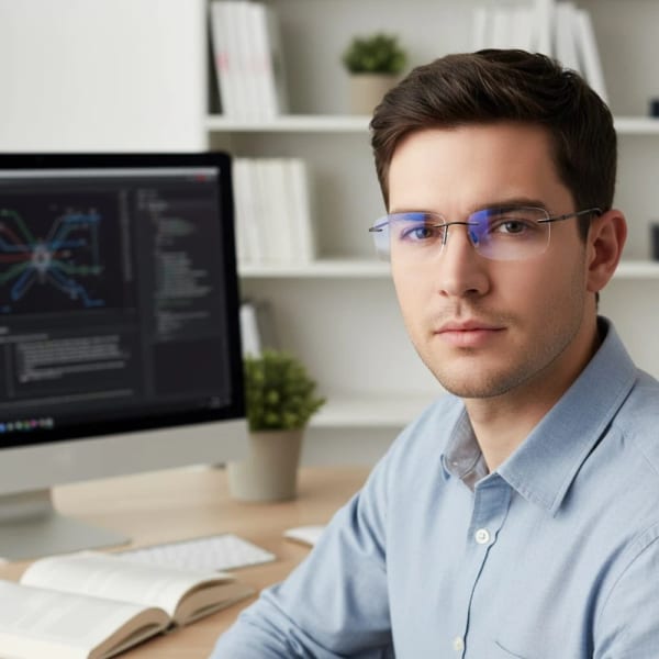 Bezramkowe okulary zerówki do komputera z filtrami Antyreflex + Blue Light STL275 czarne