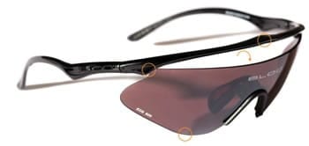 Okulary przeciwsłoneczne BLOC Stealth W01 Sportowe z wymiennymi szkłami + korekcja
