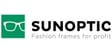 Małe męskie okulary na żyłkę oprawki korekcyjne zerówki 877E złote