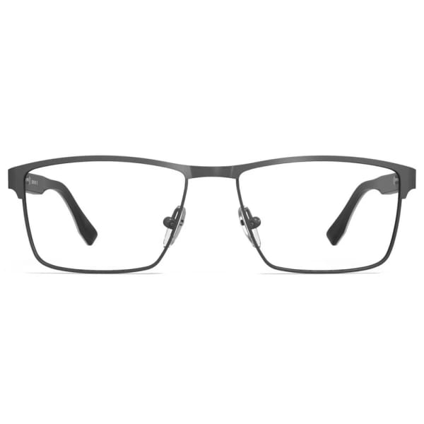 Męskie oprawki korekcyjne okulary zerówki 876B grafitowe